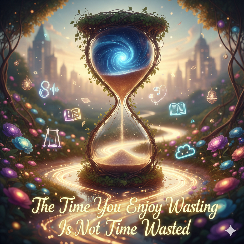 The Time You Enjoy Wasting Is Not Time Wasted
